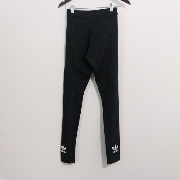 adidas Pants - Adidas Originals Trefoil Tights Black Leggings Womens Small